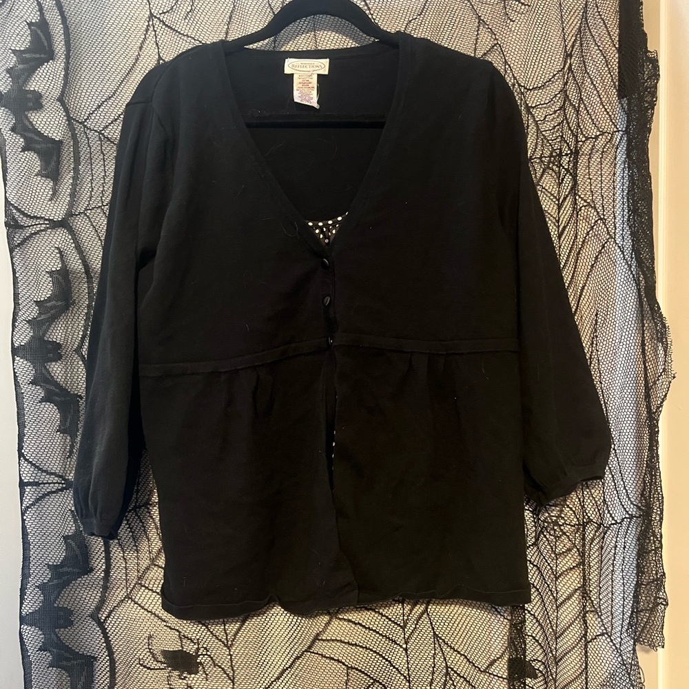 Northern Reflections Black Blouse